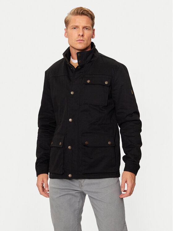 Переходная куртка стандартного кроя U.S. Polo Assn., черный 
Переходная куртка стандартного кроя U.S. Polo Assn., черный