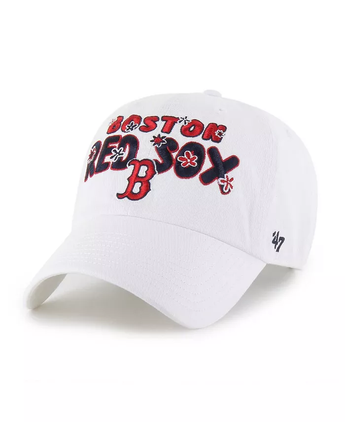Женская регулируемая кепка Boston Red Sox Flower Power белого цвета '47 Brand
Женская регулируемая кепка Boston Red Sox Flower Power белого цвета '47 Brand