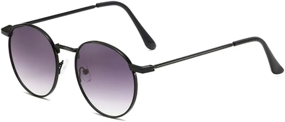 Солнцезащитные очки LVTFCO Retro Classic Round Men Metal Frame Fashion Clear Ocean Gradient Lens Shades UV400 Women Punk Sun Glasses, Black Gray Gradient
Солнцезащитные очки LVTFCO Retro Classic Round Men Metal Frame Fashion Clear Ocean Gradient Lens Shades UV400 Women Punk Sun Glasses, Black Gray Gradient