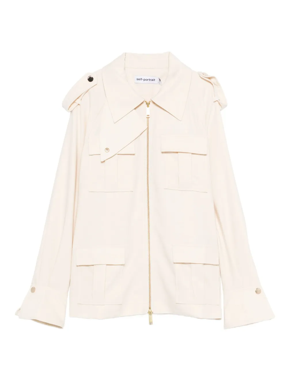 Жакет с поясом Self-Portrait, нейтральный
Жакет с поясом Self-Portrait, нейтральный