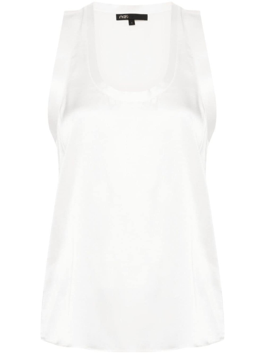 Maje атласный топ с U-образным вырезом, нейтральный цвет
Maje атласный топ с U-образным вырезом, нейтральный цвет