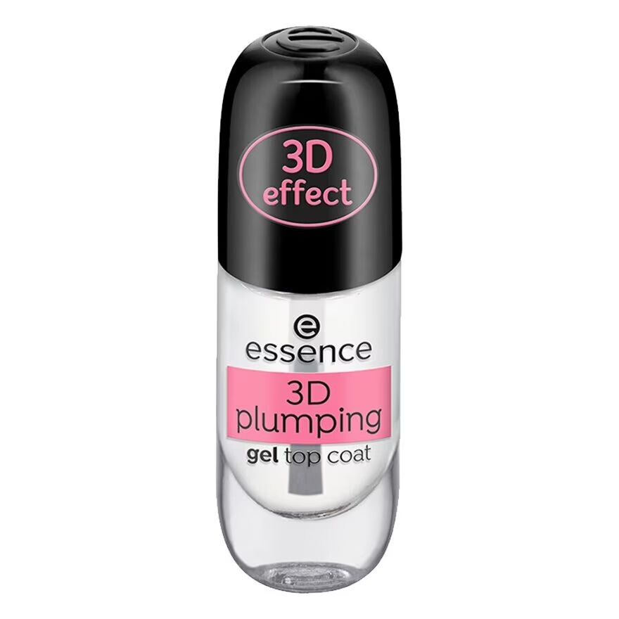 Essence 3D-гель для придания объема, прозрачное верхнее покрытие, 8 мл, Transparent
Essence 3D-гель для придания объема, прозрачное верхнее покрытие, 8 мл, Transparent