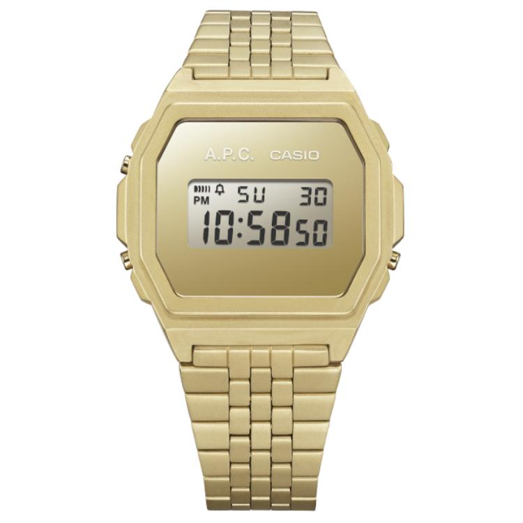 CASIO Часы APC Alliance Collection с кварцевым механизмом, браслет из нержавеющей стали, унисекс, циферблат gold
CASIO Часы APC Alliance Collection с кварцевым механизмом, браслет из нержавеющей стали, унисекс, циферблат gold