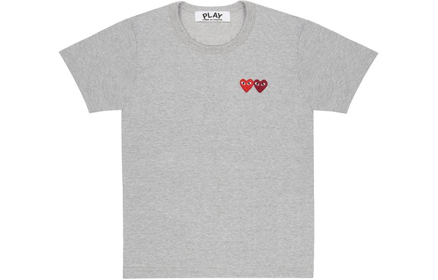 Футболка унисекс серая CDG Play, серый
Футболка унисекс серая CDG Play, серый