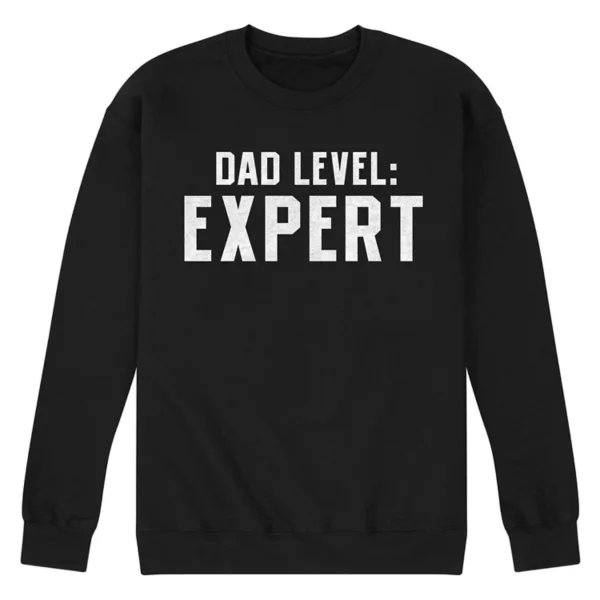 Мужская уютная флисовая толстовка Dad level expert Licensed Character, черный
Мужская уютная флисовая толстовка Dad level expert Licensed Character, черный