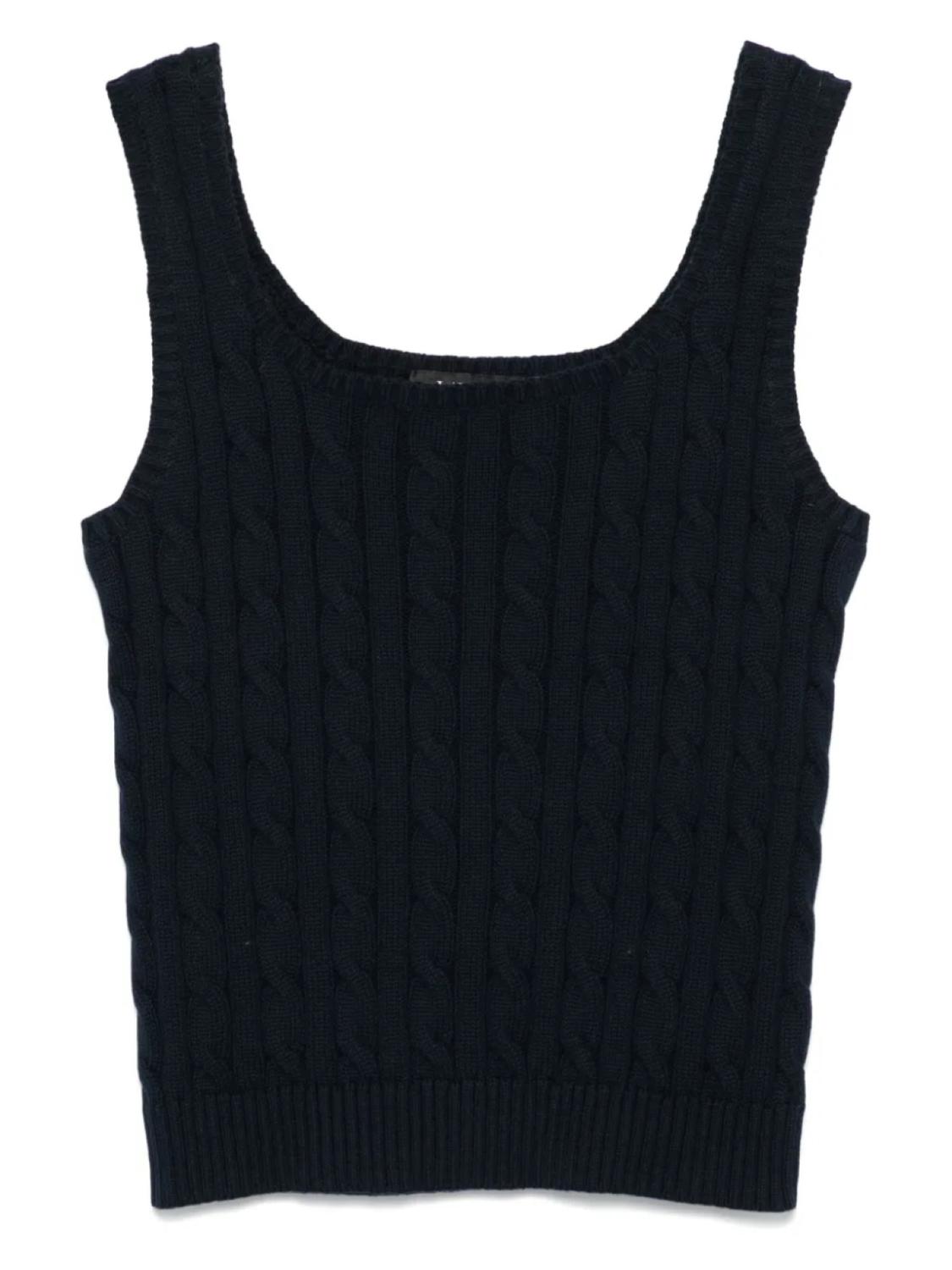 Топ с косичной вязкой Lauren Ralph Lauren, синий
Топ с косичной вязкой Lauren Ralph Lauren, синий