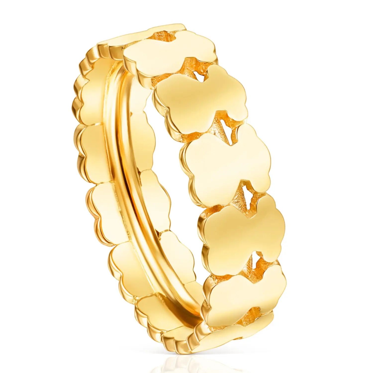 Кольцо Tous Straight Hoop, позолоченное серебро
Кольцо Tous Straight Hoop, позолоченное серебро