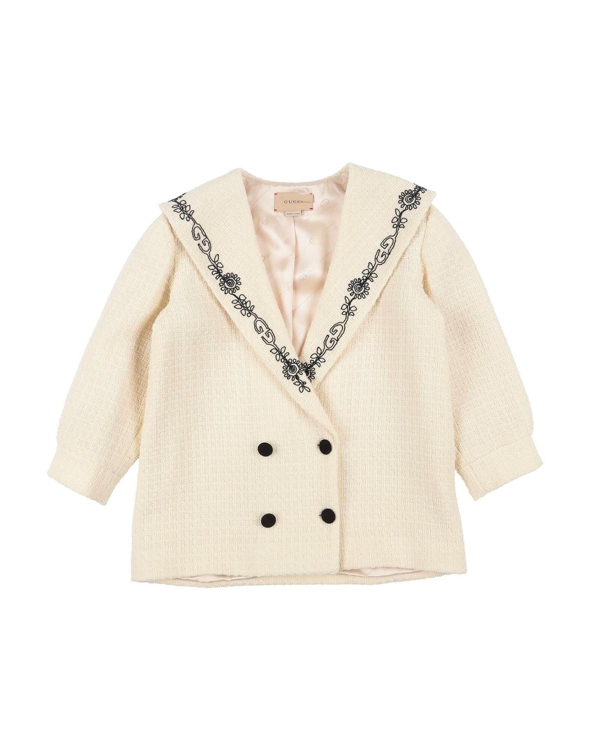 Блейзер для девочек Gucci, кремовый
Блейзер для девочек Gucci, кремовый