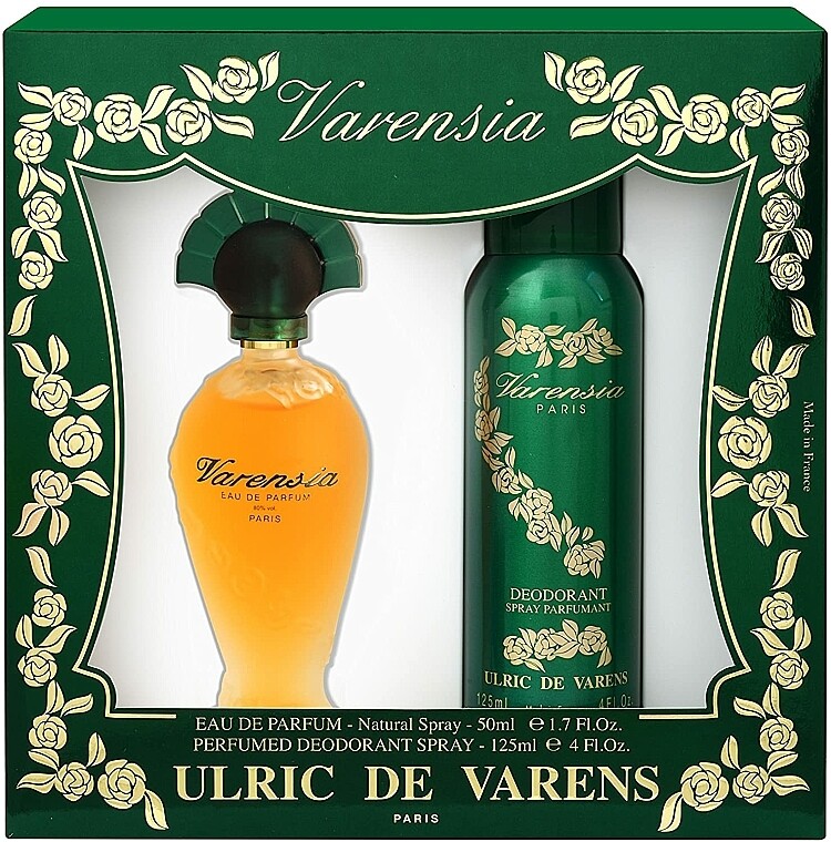 Парфюмерный набор Ulric de Varens Varensia
Парфюмерный набор Ulric de Varens Varensia