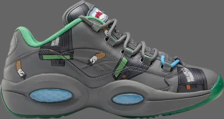 Кроссовки bbc ice cream x question low 'beepers & butts' Reebok, серый
Кроссовки bbc ice cream x question low 'beepers & butts' Reebok, серый