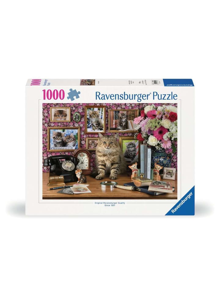 Пазл Ravensburger, 1000 деталей, «Мои котята» в цвете
Пазл Ravensburger, 1000 деталей, «Мои котята» в цвете