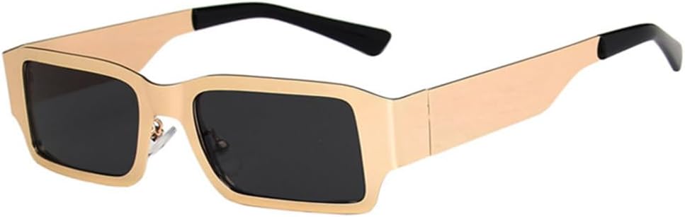 Солнцезащитные очки ретро-размера, маленькие, прямоугольной формы, в металлической оправе, для женщин и мужчин, в стиле стимпанк, с защитой от ультрафиолета UV400 LANGSER, G02
Солнцезащитные очки ретро-размера, маленькие, прямоугольной формы, в металлической оправе, для женщин и мужчин, в стиле стимпанк, с защитой от ультрафиолета UV400 LANGSER, G02