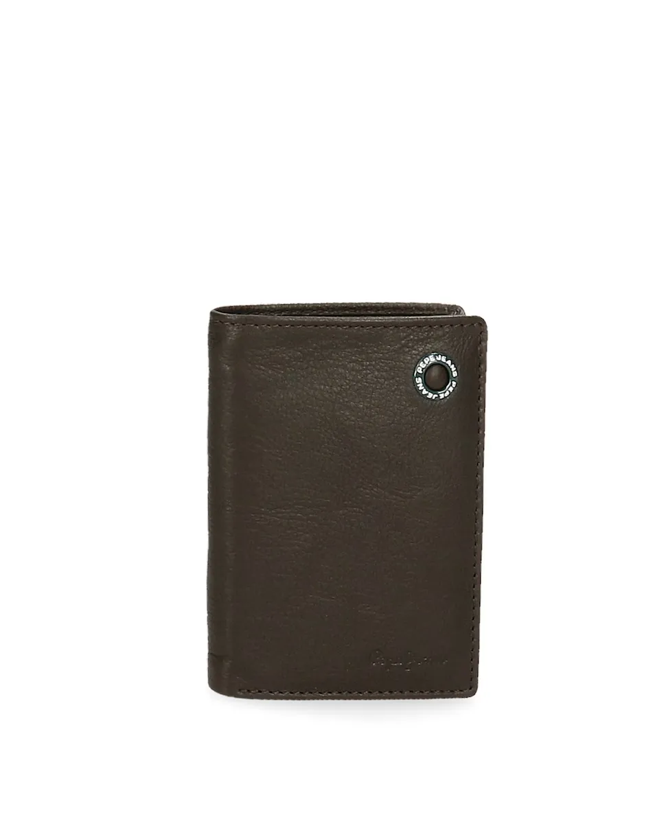 Мужской вертикальный кошелек с бейджами и коричневой сумочкой Pepe Jeans, коричневый
Мужской вертикальный кошелек с бейджами и коричневой сумочкой Pepe Jeans, коричневый