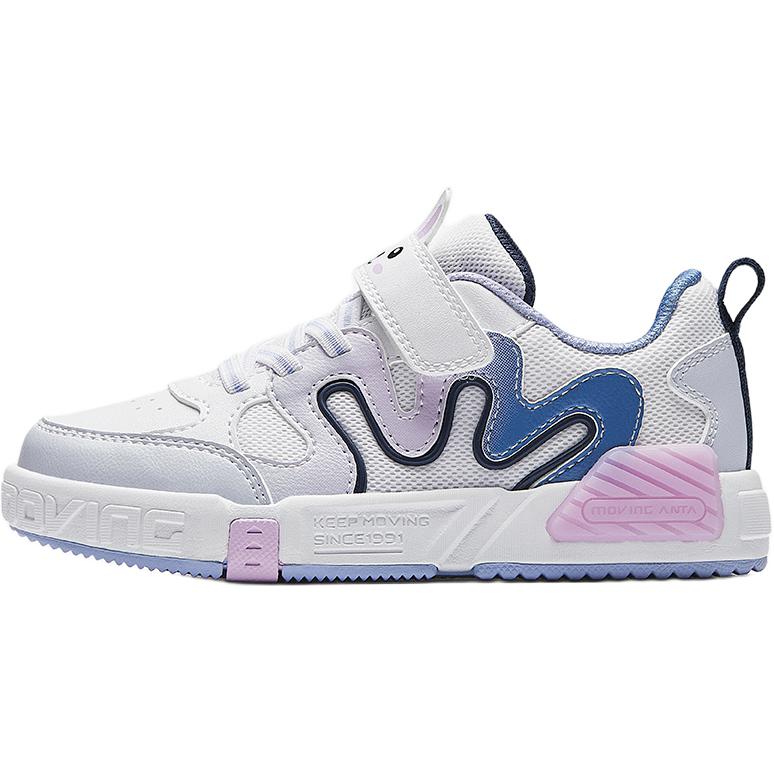 Низкие детские кроссовки для скейтбординга. Возраст: от 3 до 7 лет. Antakids, белый/розовый/фиолетовый/синий
Низкие детские кроссовки для скейтбординга. Возраст: от 3 до 7 лет. Antakids, белый/розовый/фиолетовый/синий