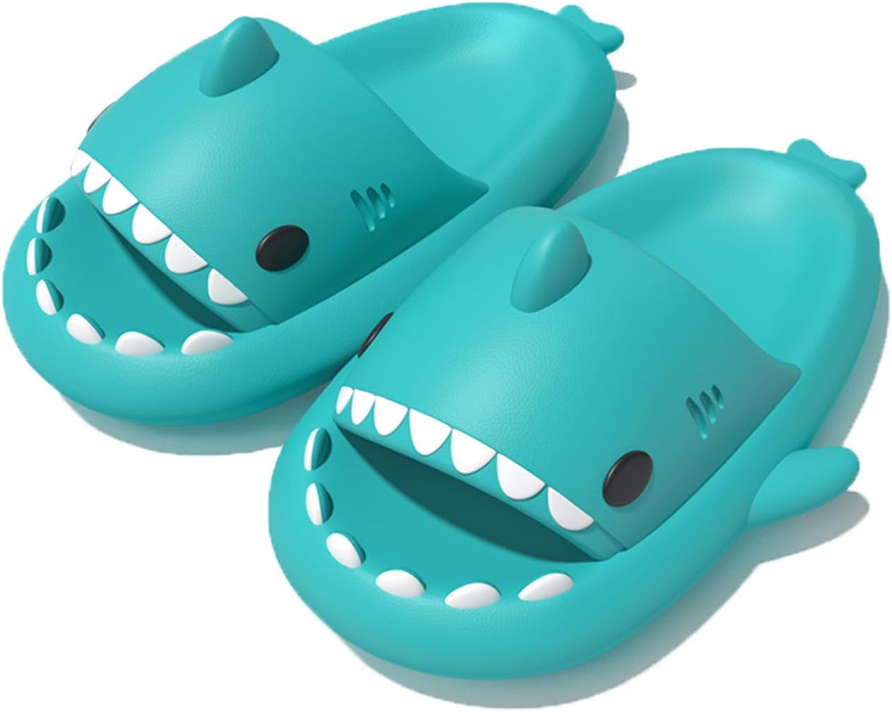 Тапочки Zureto Shark Cloud, милые тапочки с рисунком акулы для дома и улицы для женщин и мужчин, зеленый
Тапочки Zureto Shark Cloud, милые тапочки с рисунком акулы для дома и улицы для женщин и мужчин, зеленый