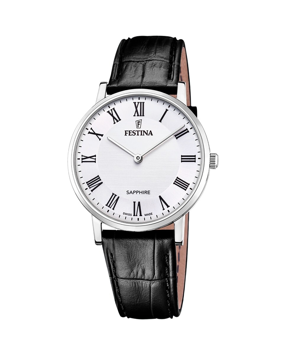 F20012/2 Черные кожаные мужские часы Swiss Made Festina, черный
F20012/2 Черные кожаные мужские часы Swiss Made Festina, черный