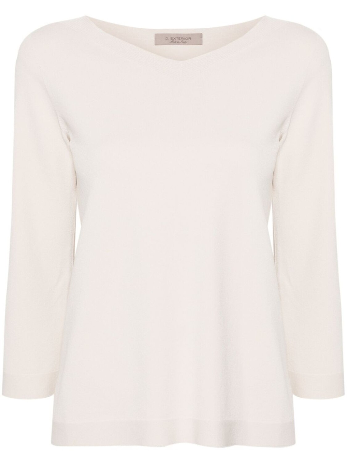 Джемпер с V-образным вырезом D.Exterior, нейтральный цвет
Джемпер с V-образным вырезом D.Exterior, нейтральный цвет
