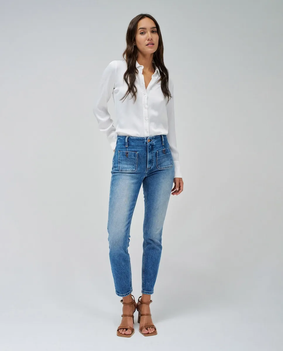 Женские джинсы-скинни с завышенной талией Destiny укороченные пуш-ап Salsa Jeans, синий
Женские джинсы-скинни с завышенной талией Destiny укороченные пуш-ап Salsa Jeans, синий