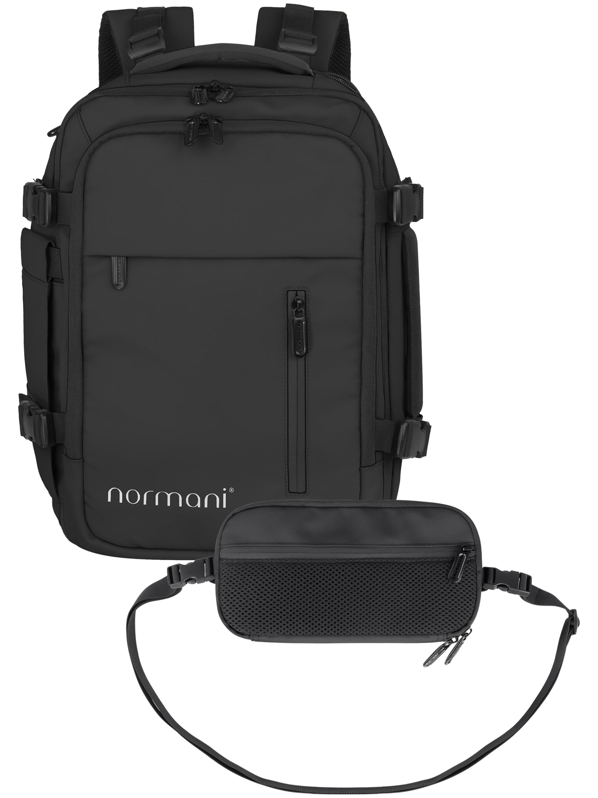 Normani Рюкзак 'Nikaho' в черном цвете
Normani Рюкзак 'Nikaho' в черном цвете