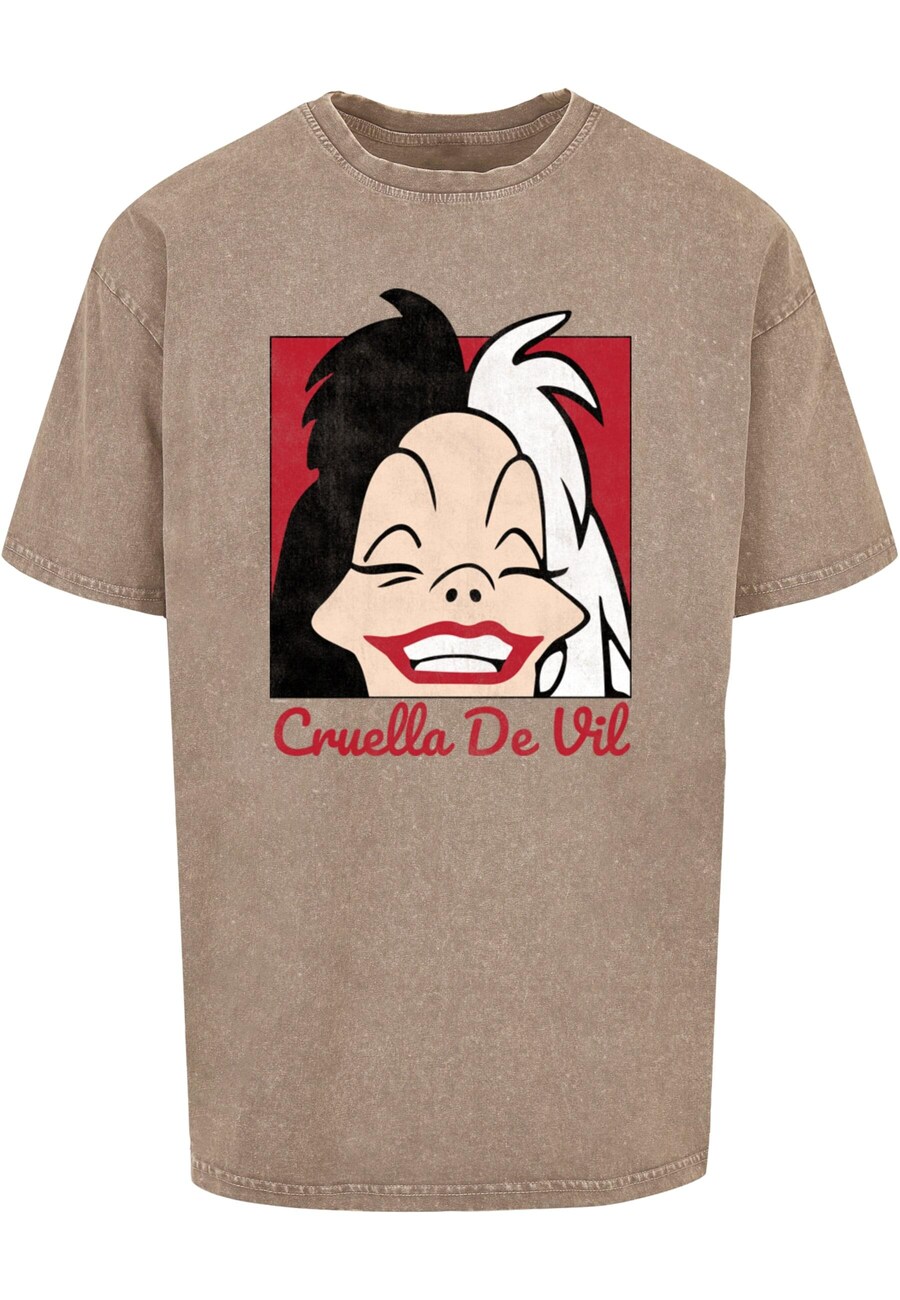 Классическая футболка ABSOLUTE CULT Shirt 101 Dalmations - Cruella De Vil Head, цвет mottled brown
Классическая футболка ABSOLUTE CULT Shirt 101 Dalmations - Cruella De Vil Head, цвет mottled brown