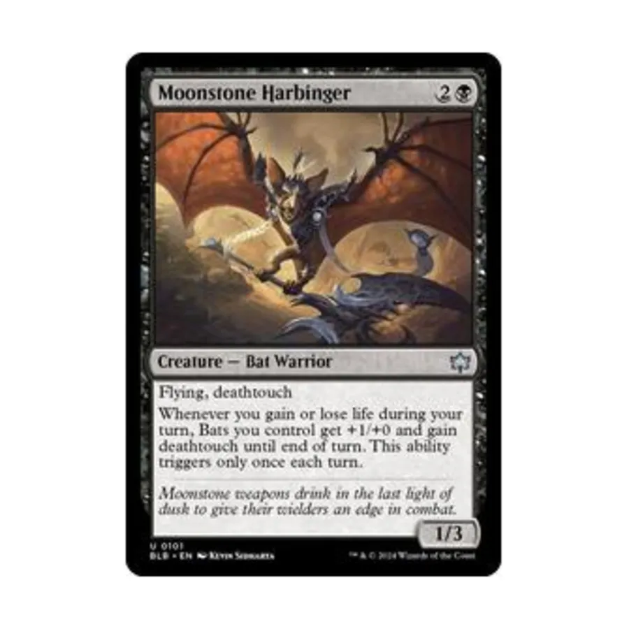 CCG Предвестник лунного камня (U), MTG - Bloomburrow
CCG Предвестник лунного камня (U), MTG - Bloomburrow