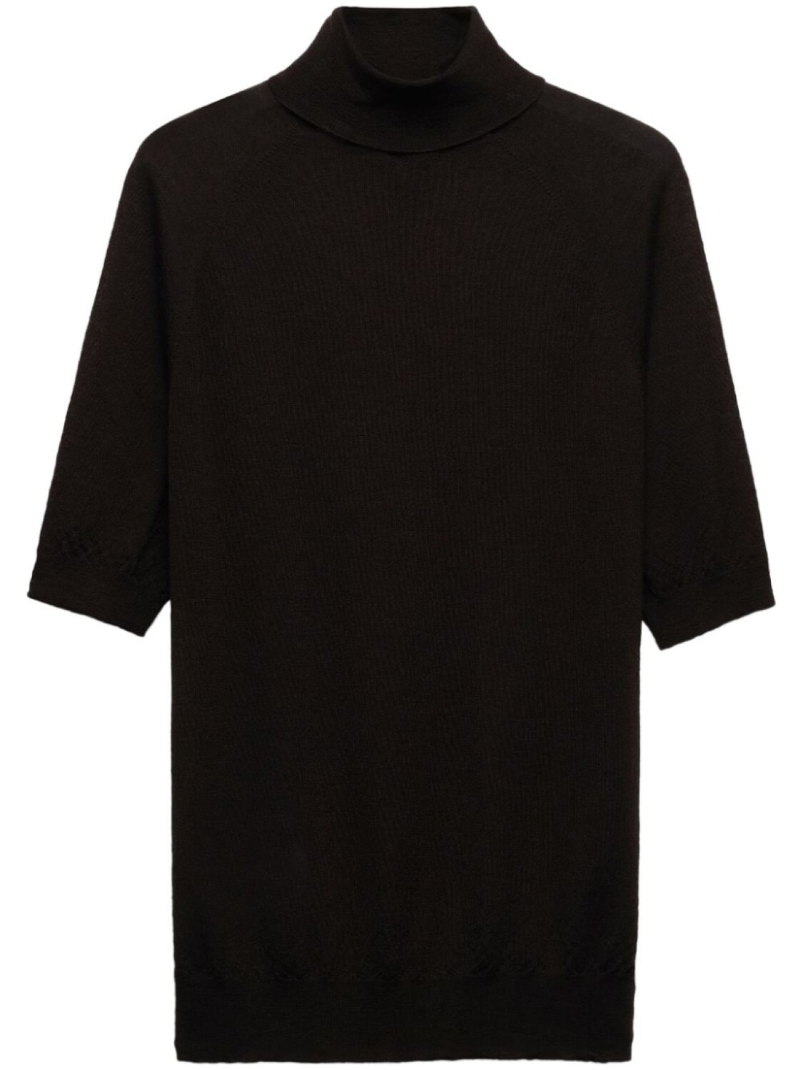 Prada кашемировый топ с высоким воротником, коричневый
Prada кашемировый топ с высоким воротником, коричневый