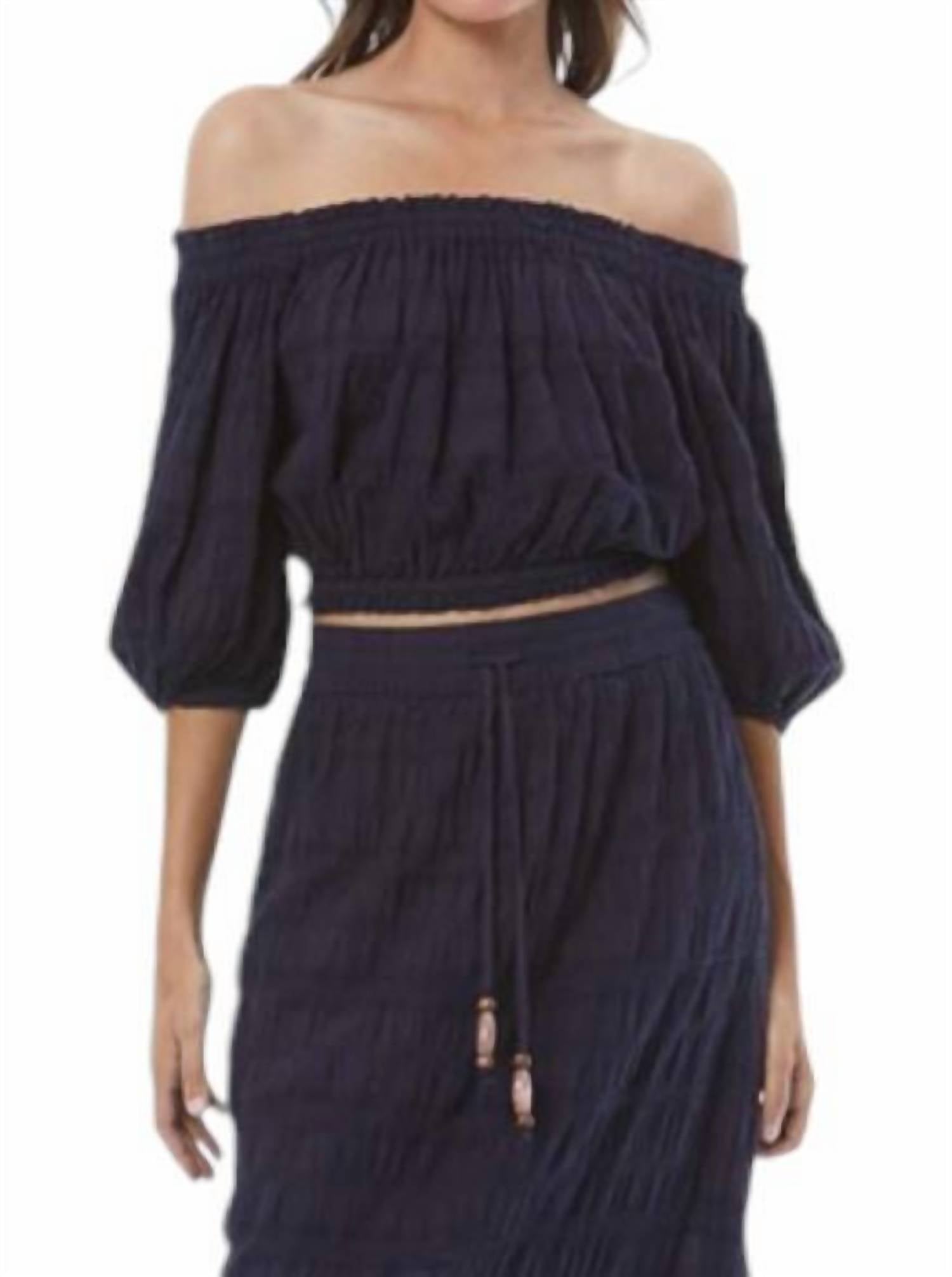 Топ Алоха в полночь young fabulous & broke, цвет midnight
Топ Алоха в полночь young fabulous & broke, цвет midnight