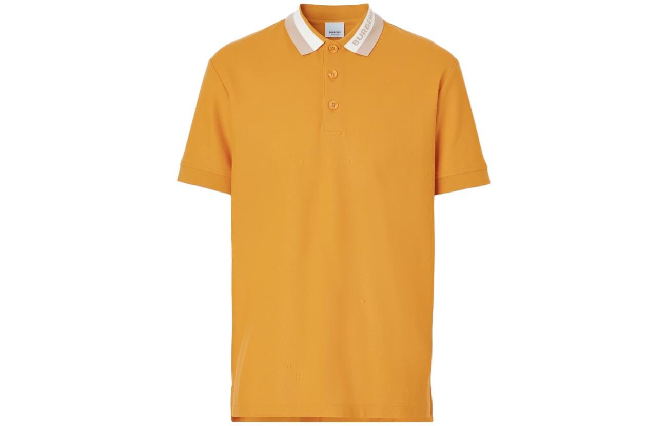 Рубашка поло мужская желтая Burberry, желтый 
Рубашка поло мужская желтая Burberry, желтый