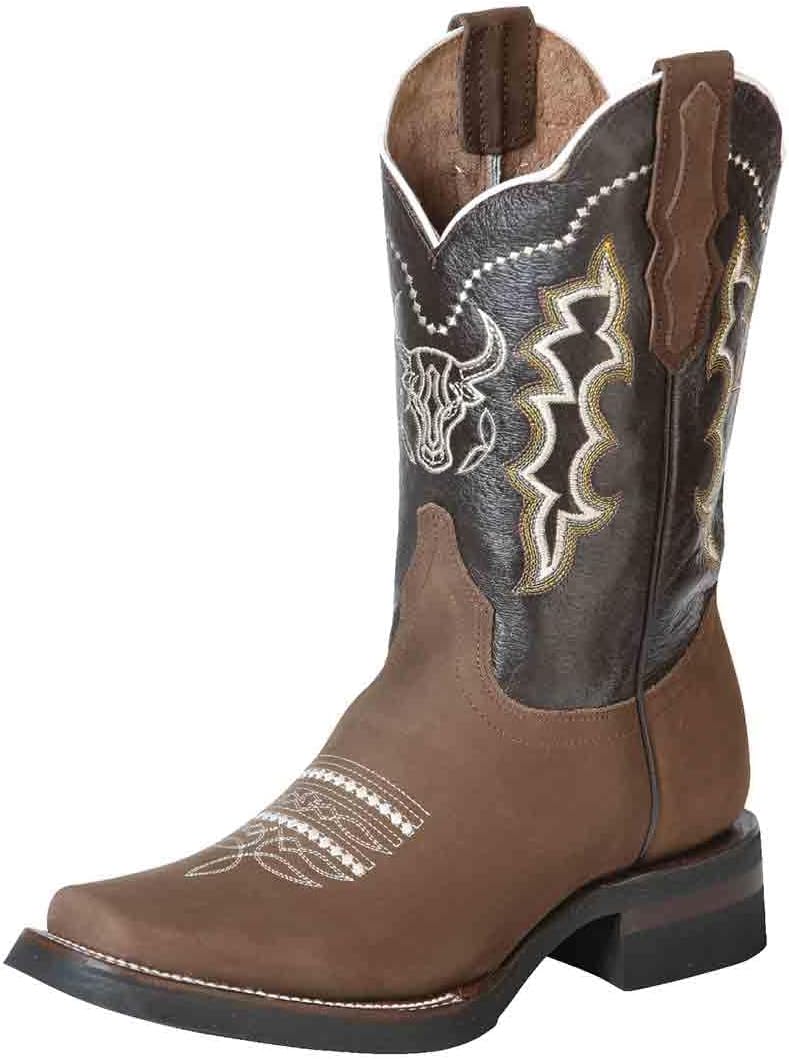 Мужские ковбойские сапоги El General Western из нубука коричневого цвета с квадратным носком Generic
Мужские ковбойские сапоги El General Western из нубука коричневого цвета с квадратным носком Generic