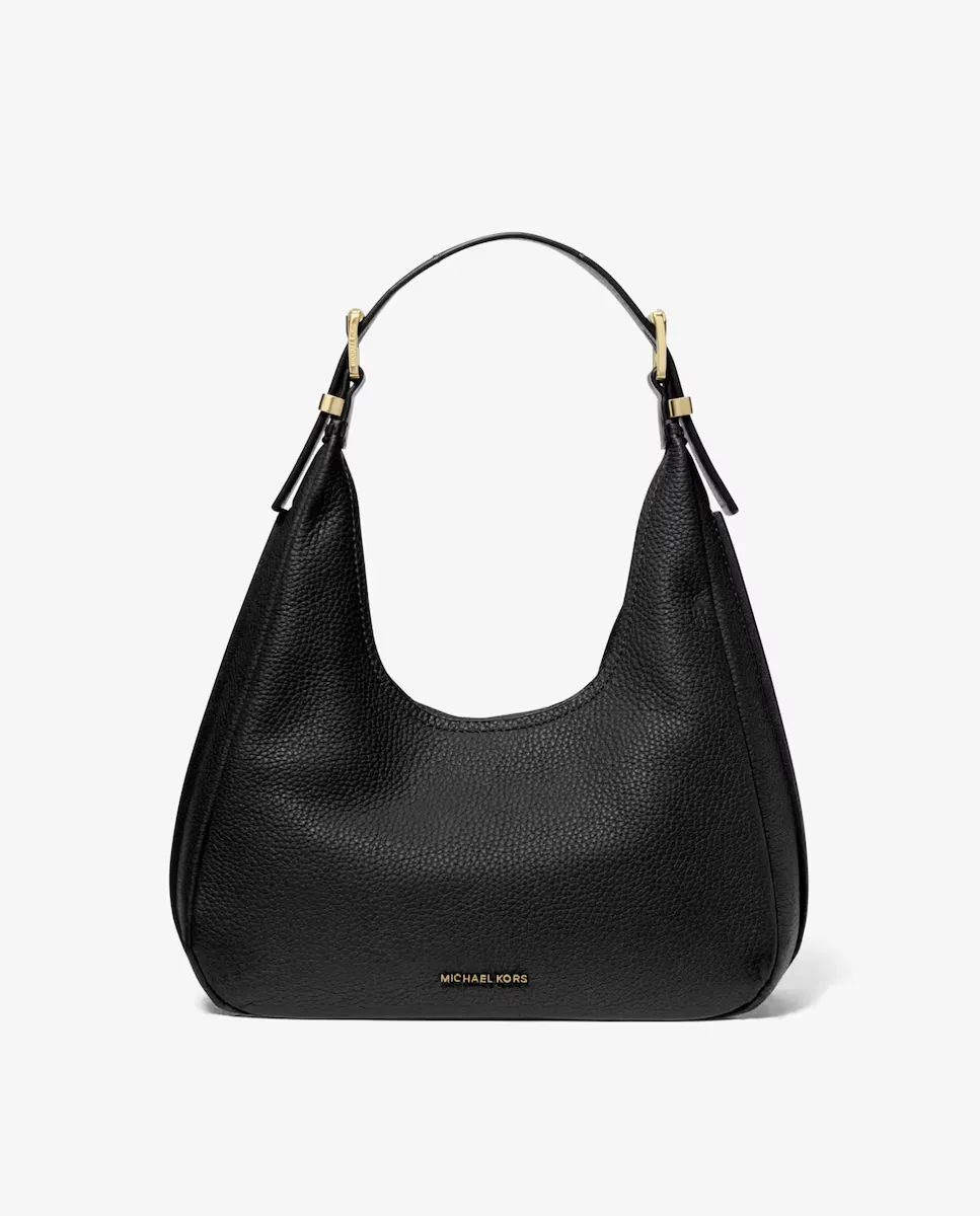 Кожаная сумка через плечо Nolita в богемном стиле Michael Michael Kors, черный 
Кожаная сумка через плечо Nolita в богемном стиле Michael Michael Kors, черный