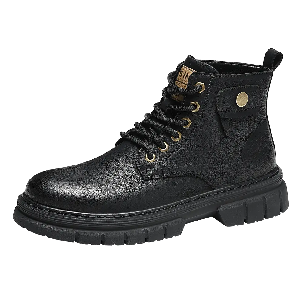 Wolves • Family QUNLANGSHIJIA Черные короткие ботинки мартин, цвет Black
Wolves • Family QUNLANGSHIJIA Черные короткие ботинки мартин, цвет Black