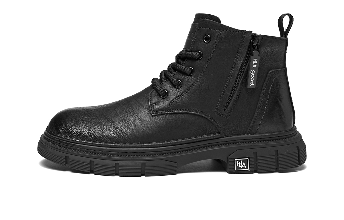 HLA Ботинки Martin мужские, черные/темно-коричневые
HLA Ботинки Martin мужские, черные/темно-коричневые