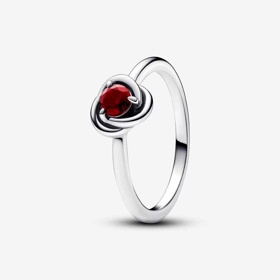 Кольцо Pandora Moments January Eternity Circle, серебро/красный
Кольцо Pandora Moments January Eternity Circle, серебро/красный