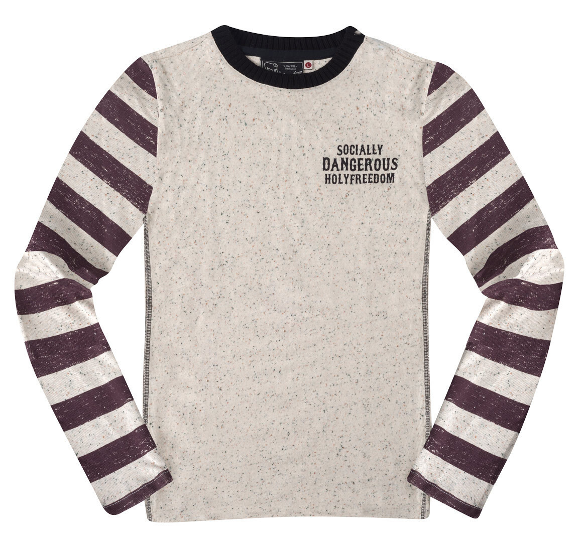 Рубашка HolyFreedom Dangerous с длинным рукавом, коричневый 
Рубашка HolyFreedom Dangerous с длинным рукавом, коричневый