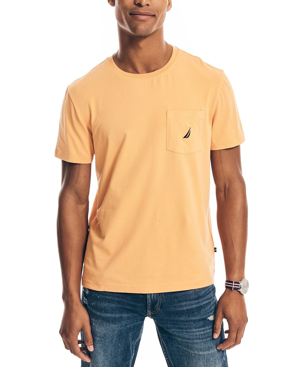 Мужская однотонная футболка классического кроя с круглым вырезом и карманами Nautica, мульти, Коричневый, Мужская однотонная футболка классического кроя с круглым вырезом и карманами Nautica, мульти
Мужская однотонная футболка классического кроя с круглым вырезом и карманами Nautica, мульти, Коричневый, Мужская однотонная футболка классического кроя с круглым вырезом и карманами Nautica, мульти