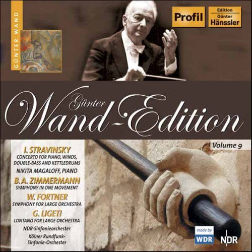 CD диск Stravinsky / Wand: Wand-Edition: Concerto for Piano Winds & Double
CD диск Stravinsky / Wand: Wand-Edition: Concerto for Piano Winds & Double