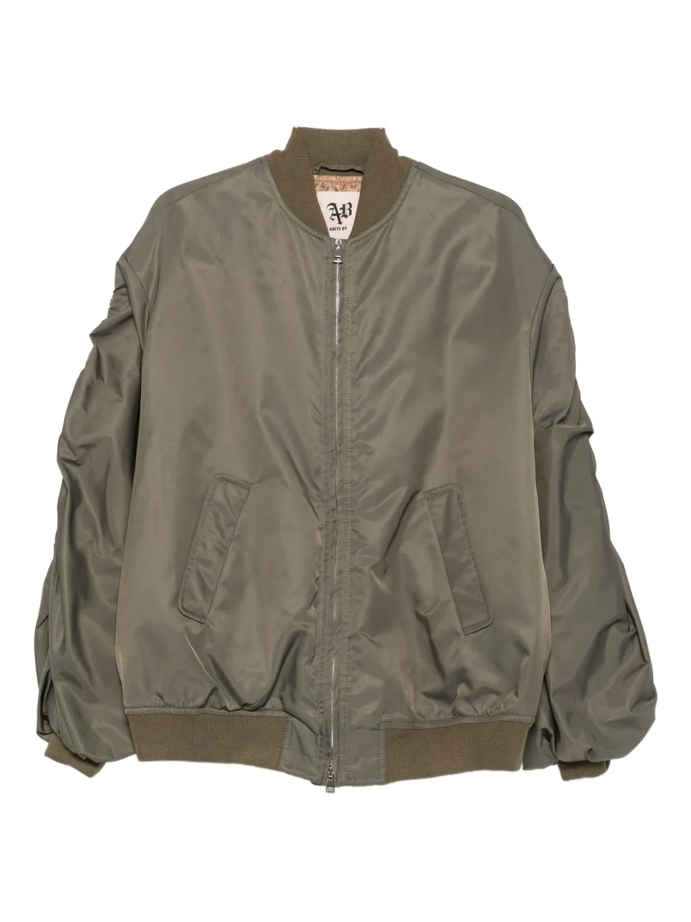 Куртка-бомбер на молнии Aniye By, зеленый 
Куртка-бомбер на молнии Aniye By, зеленый
