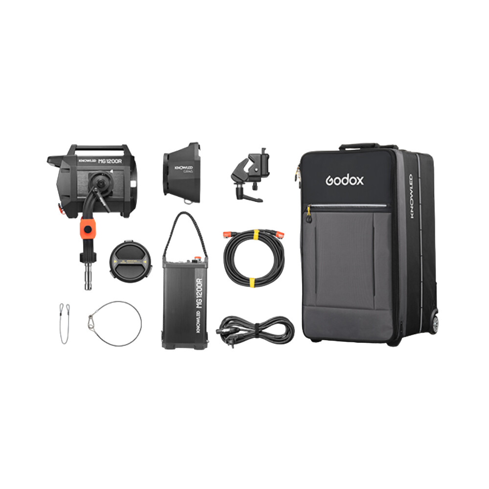 Светодиодный светильник Godox Knowled MG1200R K1, комплект с тканевым кейсом
Светодиодный светильник Godox Knowled MG1200R K1, комплект с тканевым кейсом