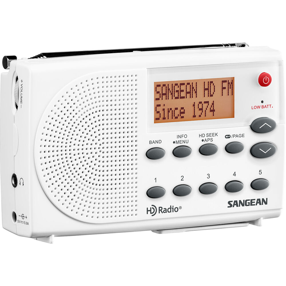 Портативный радиоприемник Sangean SG-108 HD/AM/FM Portable Radio SG-108
Портативный радиоприемник Sangean SG-108 HD/AM/FM Portable Radio SG-108