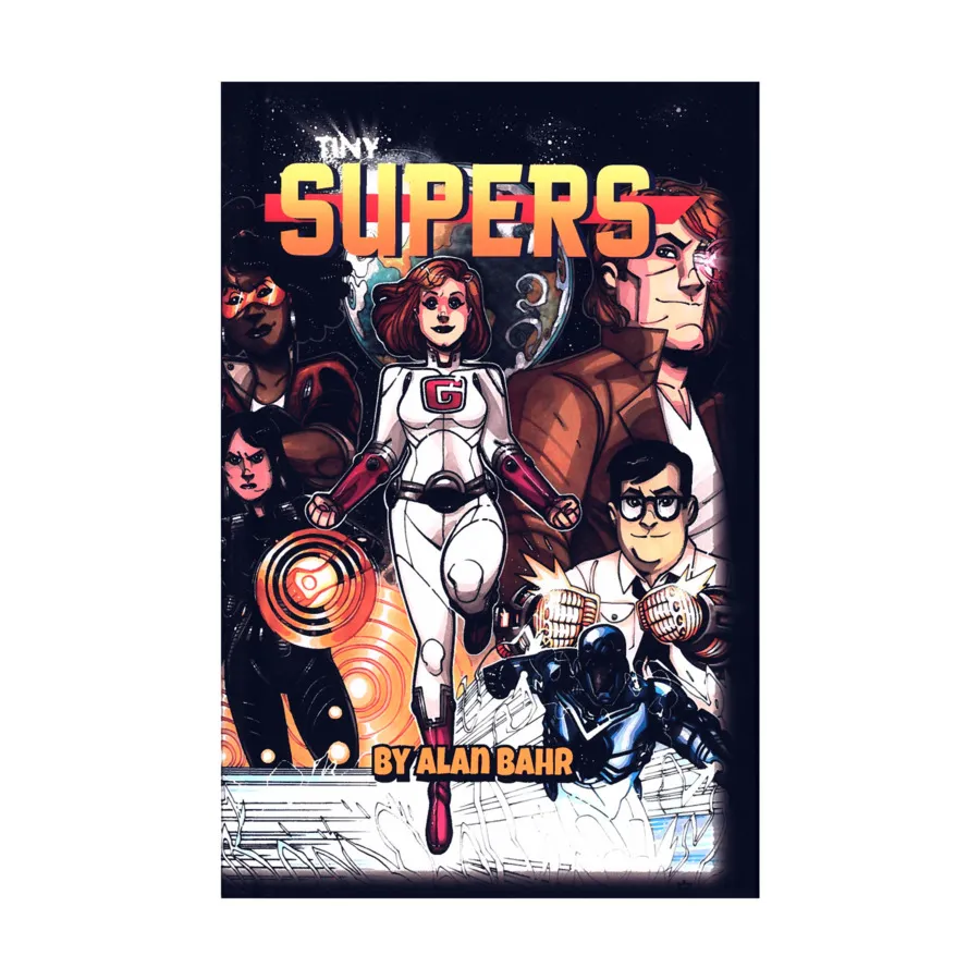 Tiny Supers (Limited Edition), Tiny d6 Role Playing Games (Gallant Knight Games), твердый переплет
Tiny Supers (Limited Edition), Tiny d6 Role Playing Games (Gallant Knight Games), твердый переплет