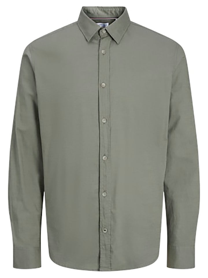 Рубашка Jack & Jones, хаки 
Рубашка Jack & Jones, хаки