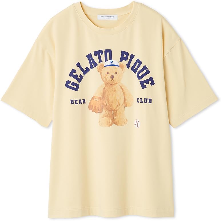 Мужская спортивная футболка Gelato Pique Homme PMCT254984 с изображением медведя, желтый
Мужская спортивная футболка Gelato Pique Homme PMCT254984 с изображением медведя, желтый