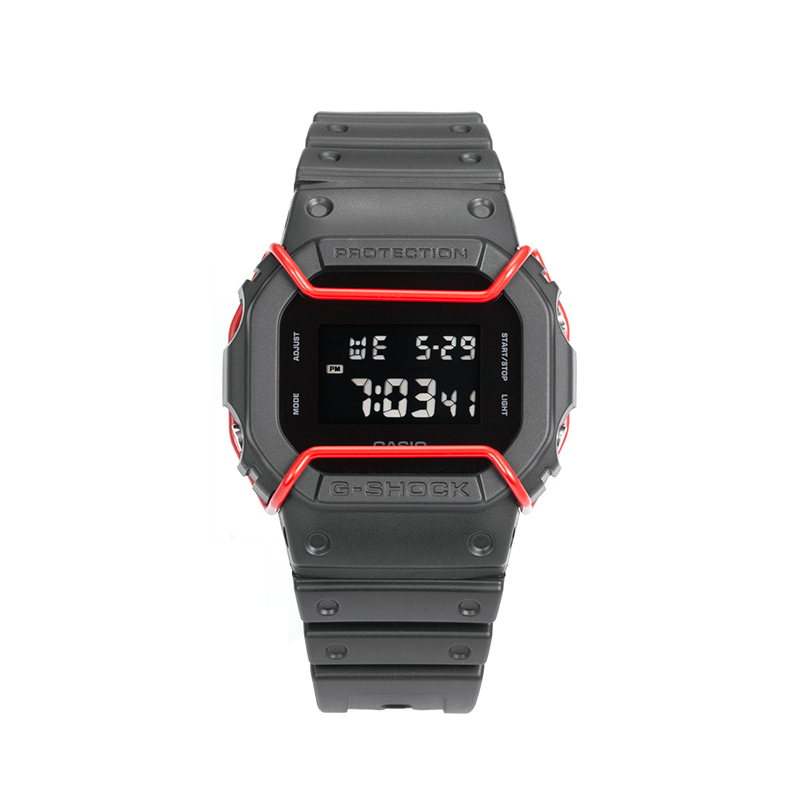 Часы Casio G-Shock, арт. DW-5600BB-1A, серый/черный/красный
Часы Casio G-Shock, арт. DW-5600BB-1A, серый/черный/красный