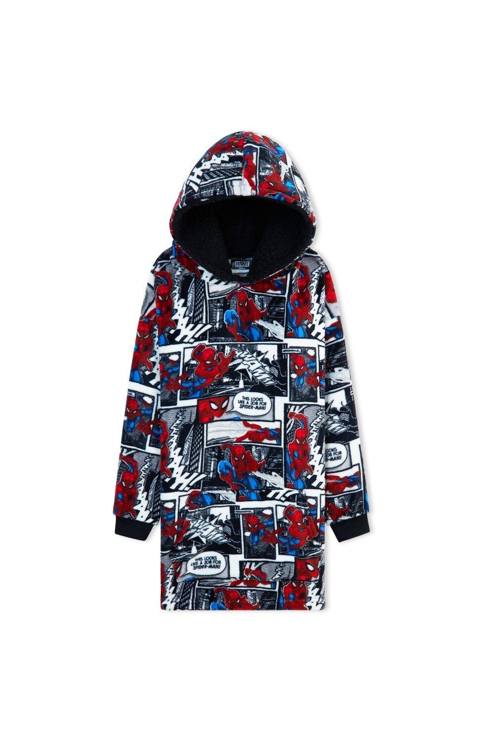 Одеяло-пончо большого размера с изображением Человека-паука Marvel, мультиколор
Одеяло-пончо большого размера с изображением Человека-паука Marvel, мультиколор