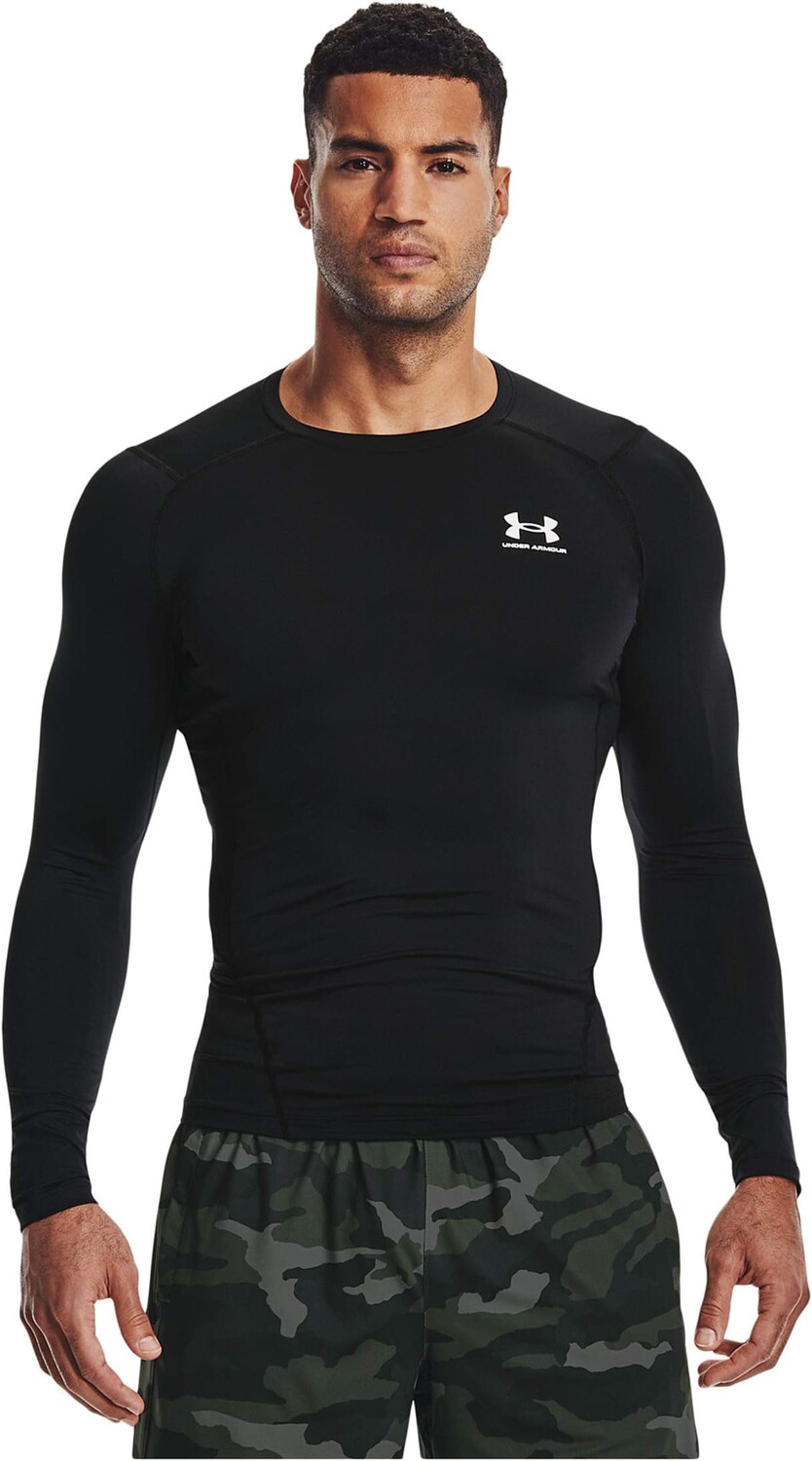 Компрессионный длинный рукав Heatgear Armor Under Armour, цвет Black/White
Компрессионный длинный рукав Heatgear Armor Under Armour, цвет Black/White