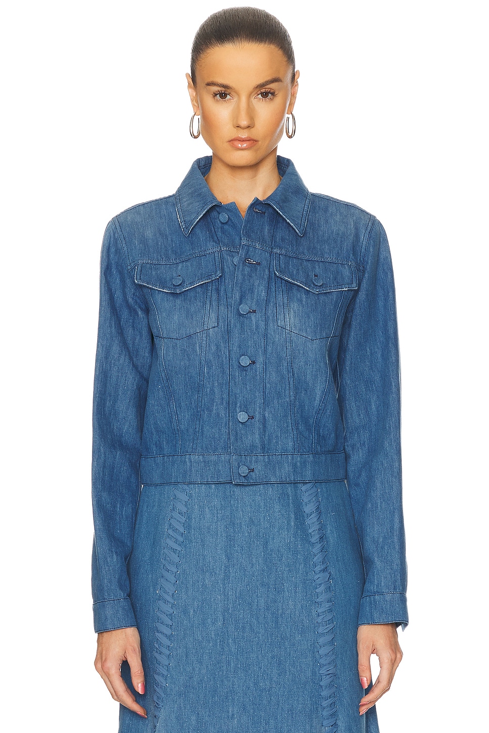 Куртка Roland Gabriela Hearst, Light Blue Denim
Куртка Roland Gabriela Hearst, Light Blue Denim