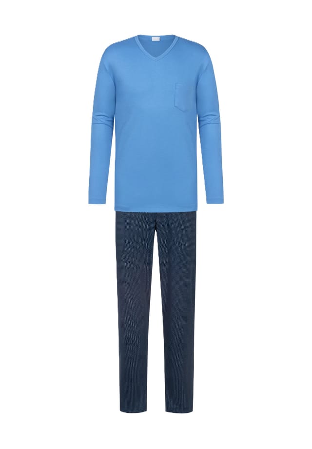 Хлопковая пижама Mey, синий
Хлопковая пижама Mey, синий