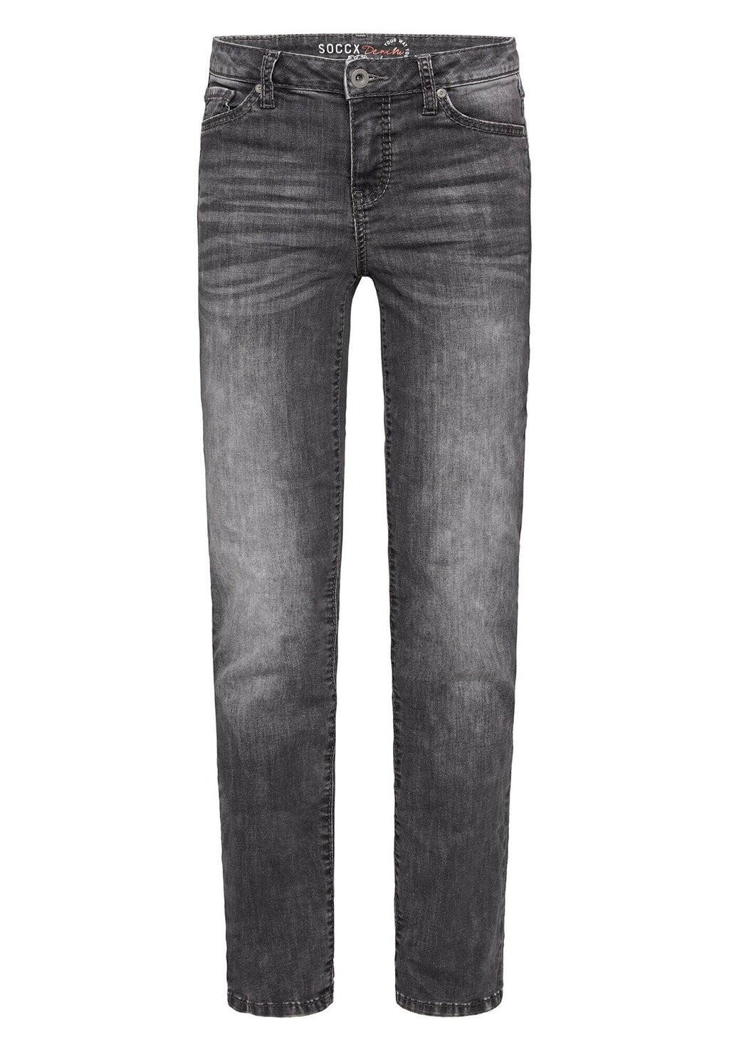 Джинсы прямого кроя JEANS RO:MY MIT BLEACHING-EFFEKTEN Soccx, серый
Джинсы прямого кроя JEANS RO:MY MIT BLEACHING-EFFEKTEN Soccx, серый