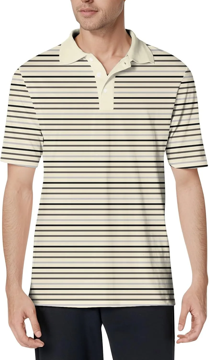 Мужская поло, короткий рукав, полосатая
Мужская поло, короткий рукав, полосатая