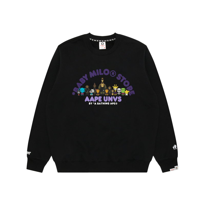 Aape Мужская толстовка BKX с круглым вырезом, черная, средней толщины, стандартного размера, Черный, Aape Мужская толстовка BKX с круглым вырезом, черная, средней толщины, стандартного размера
Aape Мужская толстовка BKX с круглым вырезом, черная, средней толщины, стандартного размера, Черный, Aape Мужская толстовка BKX с круглым вырезом, черная, средней толщины, стандартного размера